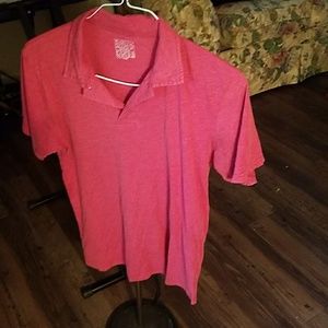 medium athletic fit cotton collared tshirt